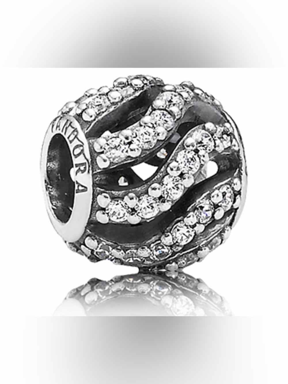 Pandora Winter Whisp Pavé Charm